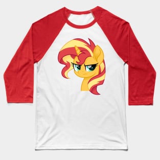 angry Sunset Shimmer Baseball T-Shirt